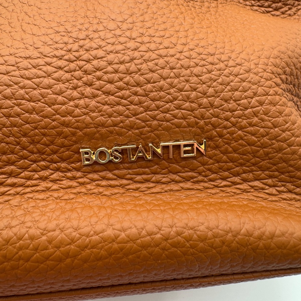 Bostanten Nevin Genuine Leather Satchel Hobo Top Handle Tote - Picture 9 of 13